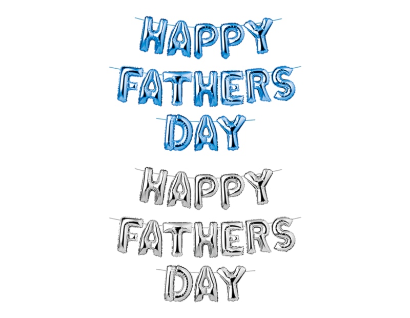 Happy Father's Day Foil Balloon Banner Happy Father's Day Foil Balloon Banner