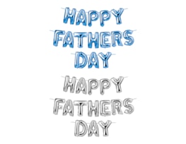 Happy Father's Day Foil Balloon Banner Happy Father's Day Foil Balloon Banner
