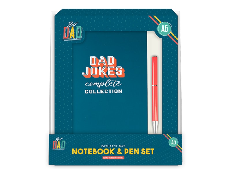 Wholesale Dad Jokes A5 Notebook & Pen Set Wholesale Dad Jokes A5 Notebook & Pen Set