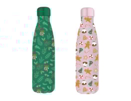 Wholesale Festive Double Wall Bottle 500ml Wholesale Festive Double Wall Bottle 500ml