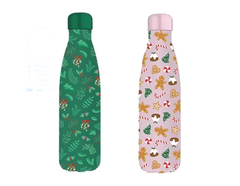 Wholesale Festive Double Wall Bottle 500ml Wholesale Festive Double Wall Bottle 500ml