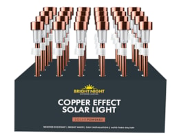 Copper Effect Solar Stake Light CDU Copper Effect Solar Stake Light CDU