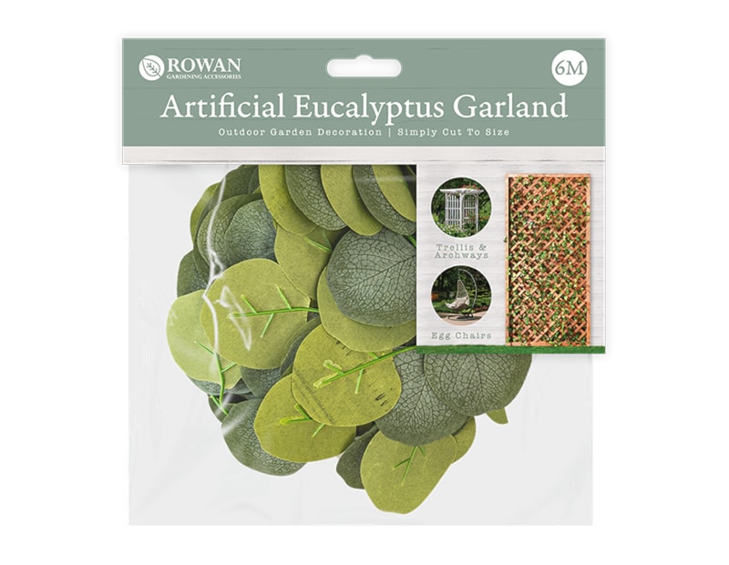 Wholesale Artificial Eucalyptus Garland 6M Wholesale Artificial Eucalyptus Garland 6M