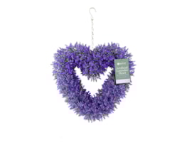 Wholesale Artificial Lavender Heart with Hanging Chain Wholesale Artificial Lavender Heart with Hanging Chain