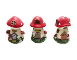 Wholesale Resin Mushroom House 17cm Wholesale Resin Mushroom House 17cm