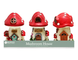 Wholesale Resin Mushroom House 17cm Wholesale Resin Mushroom House 17cm