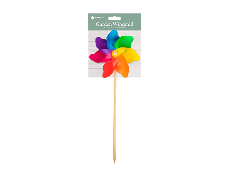 Wholesale Wooden Multi-coloured Garden Windmill | Gem imports Ltd. Wholesale Wooden Multi-coloured Garden Windmill | Gem imports Ltd.