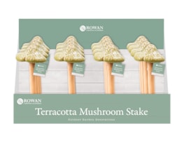 Wholesale Terracotta Mushroom Stake CDU
