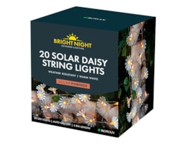 Wholesale Solar LED Daisy String Lights 20pk