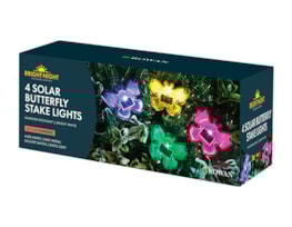 Wholesale Solar LED Butterfly Stake Lights 4pk Wholesale Solar LED Butterfly Stake Lights 4pk