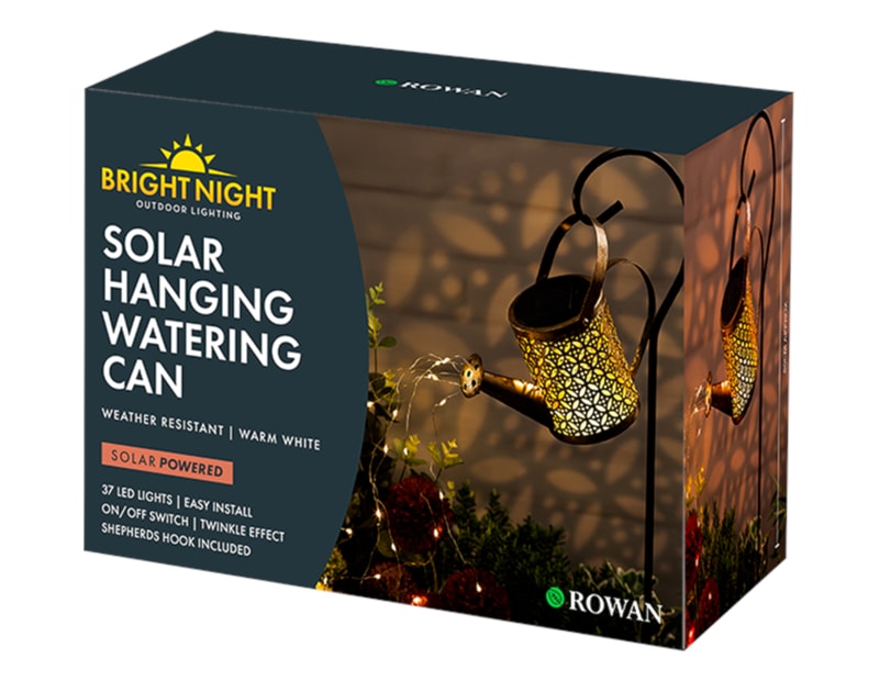 Wholesale Solar LED Hanging Watering Can Wholesale Solar LED Hanging Watering Can