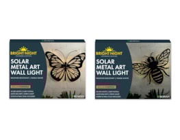 Wholesale Solar LED Metal Wall Art