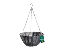 Wholesale Round Plastic Hanging Basket 30cm