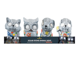 Wholesale Stone-Look Animal Solar Light 13.5cm CDU Wholesale Stone-Look Animal Solar Light 13.5cm CDU