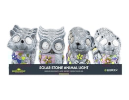 Wholesale Stone-Look Animal Solar Light 13.5cm CDU Wholesale Stone-Look Animal Solar Light 13.5cm CDU