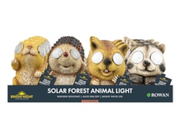 Wholesale Forest Animal Solar Light 11cm CDU Wholesale Forest Animal Solar Light 11cm CDU