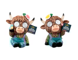 Wholesale Highland Cow Solar Light 22cm Wholesale Highland Cow Solar Light 22cm