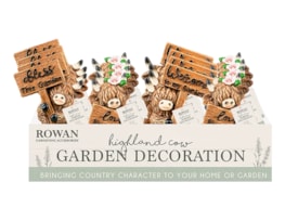 Wholesale Highland Cow Decoration 9cm CDU Wholesale Highland Cow Decoration 9cm CDU