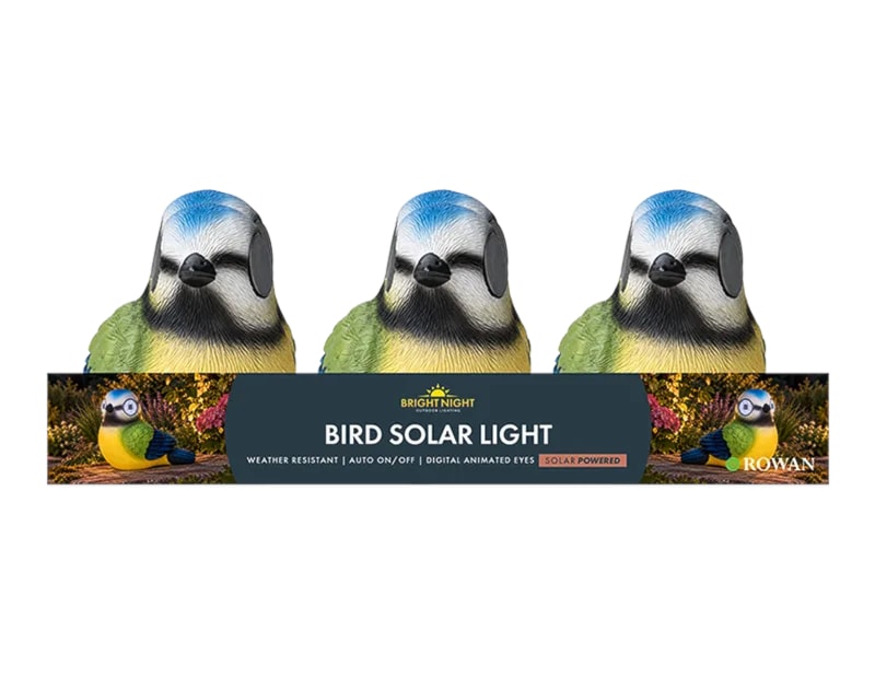 Bird Solar Light with Digital Animated Eyes CDU Bird Solar Light with Digital Animated Eyes CDU