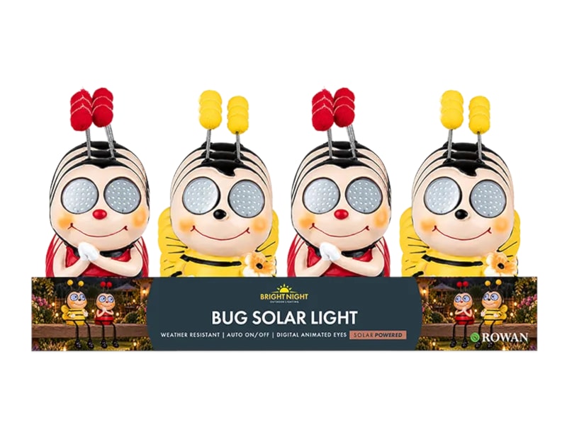 Bug Solar Light with Digital Animated Eyes CDU Bug Solar Light with Digital Animated Eyes CDU