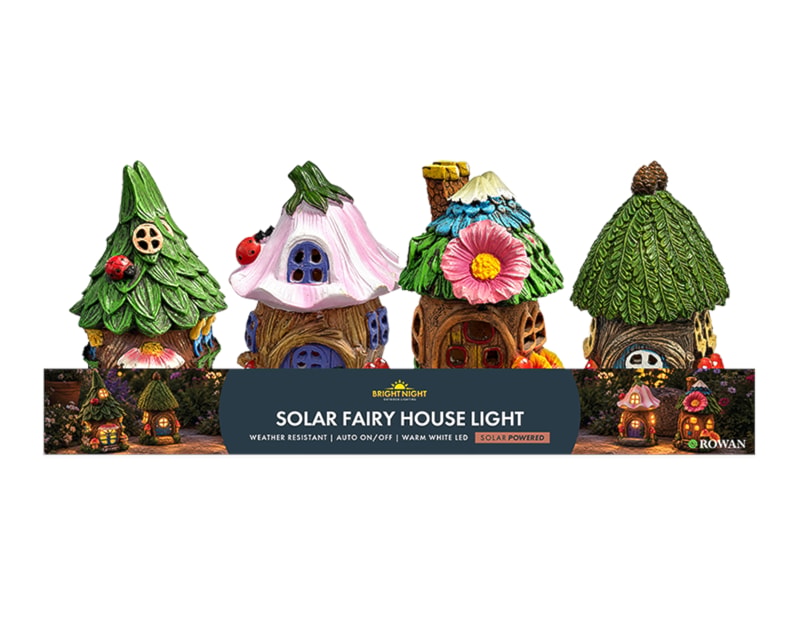 Wholesale Fairy House Solar Light CDU Wholesale Fairy House Solar Light CDU