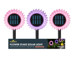 Flower Stake Solar Light 38cm CDU Flower Stake Solar Light 38cm CDU