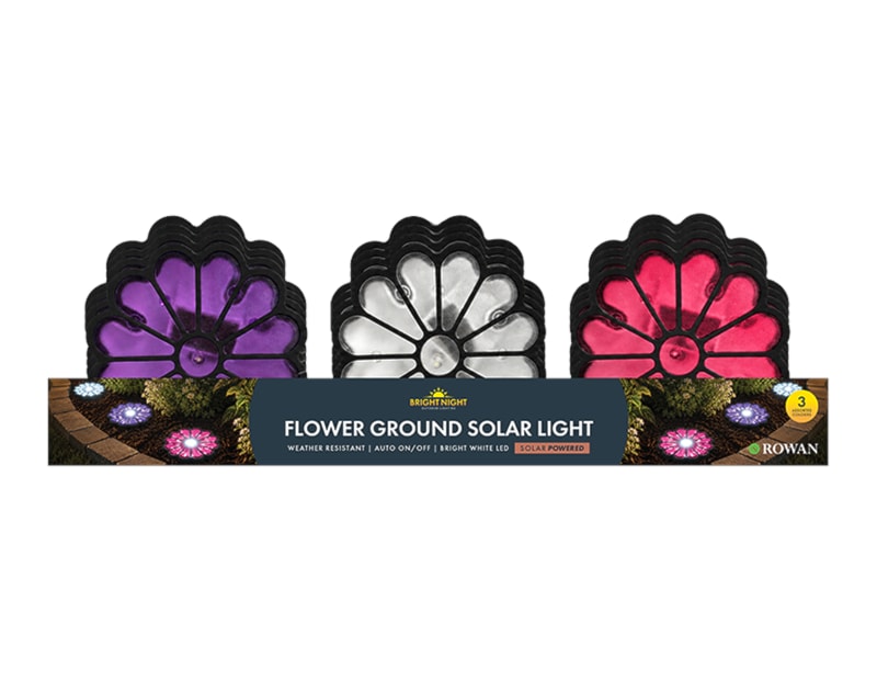 Flower Small Ground Solar Light CDU Flower Small Ground Solar Light CDU