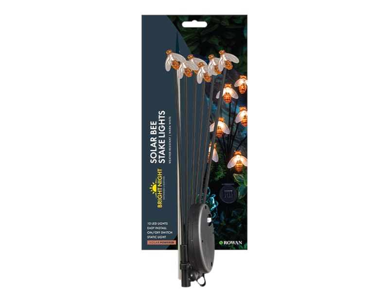 Solar LED Bee Stake Light 70cm Solar LED Bee Stake Light 70cm