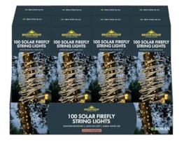 100 Solar Firefly String Lights Warm White CDU