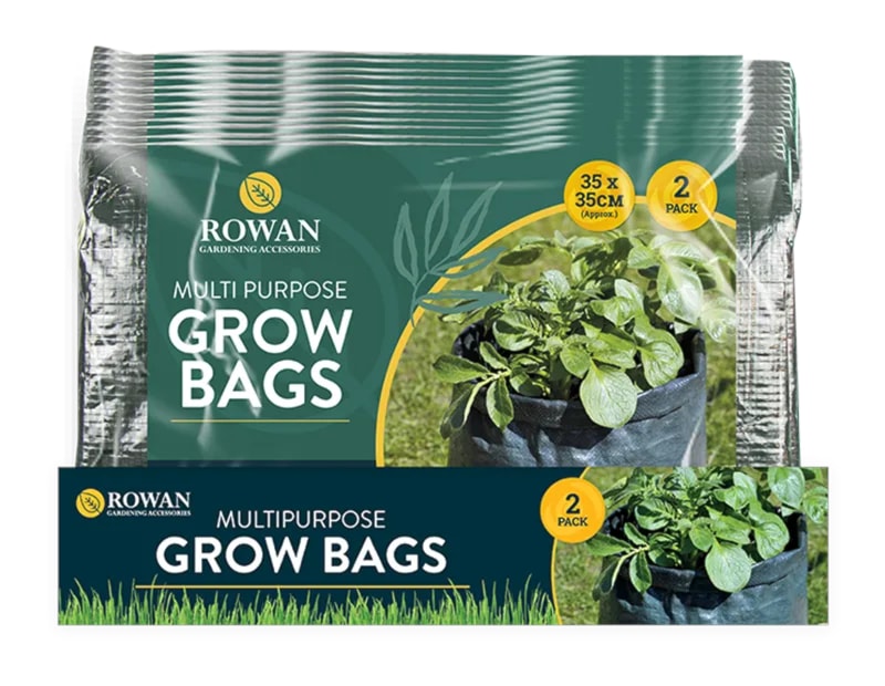 Multi-Purpose Grow Bags 2pk CDU Multi-Purpose Grow Bags 2pk CDU