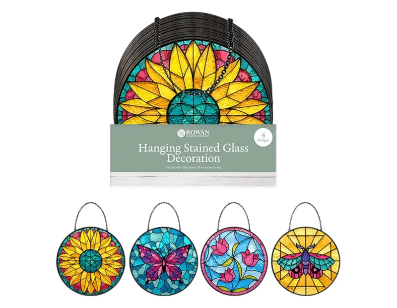 Hanging Stained Glass Decoration CDU Hanging Stained Glass Decoration CDU