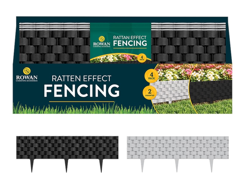 Rattan Effect Fencing 4pk CDU Rattan Effect Fencing 4pk CDU