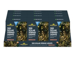 Wholesale 200 LED Solar String Lights Warm White CDU Wholesale 200 LED Solar String Lights Warm White CDU