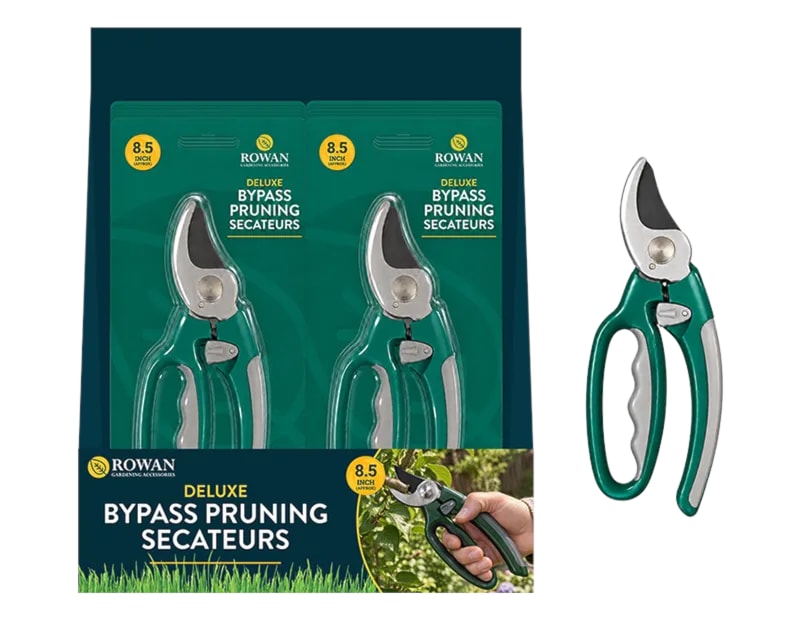 Deluxe Bypass Pruning Secateurs CDU Deluxe Bypass Pruning Secateurs CDU