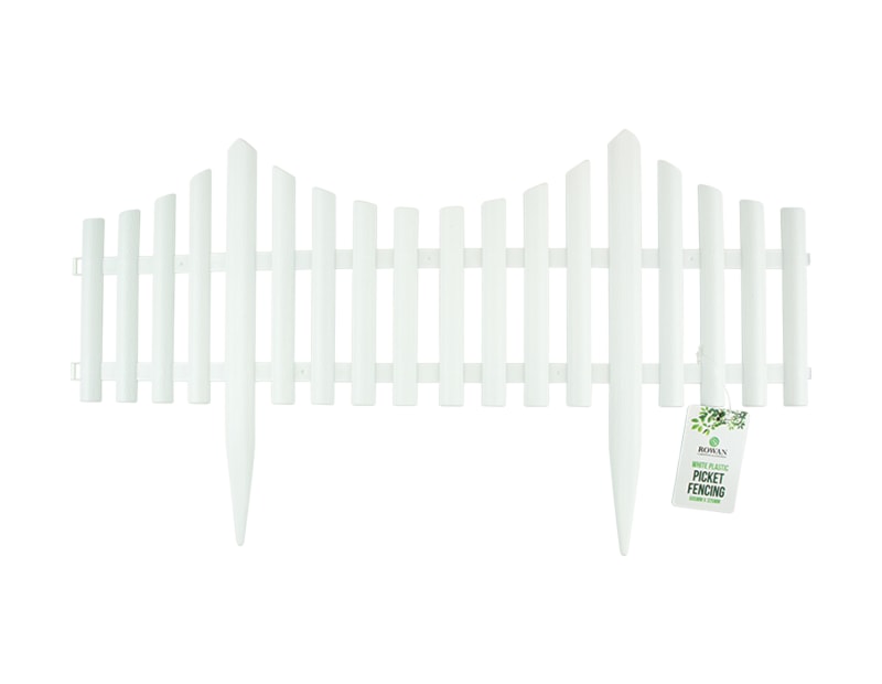 Wholesale White Plastic Picket Fencing Wholesale White Plastic Picket Fencing