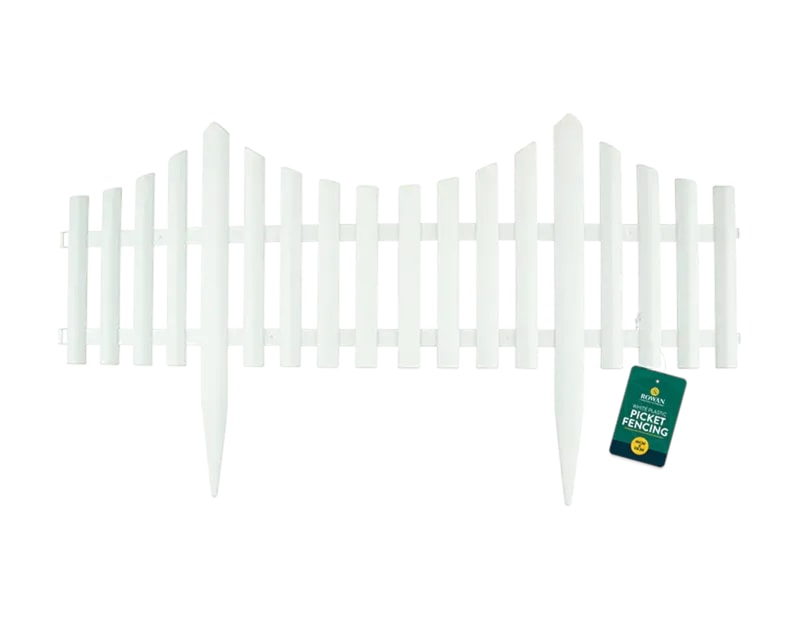 Wholesale White Plastic Picket Fencing Wholesale White Plastic Picket Fencing
