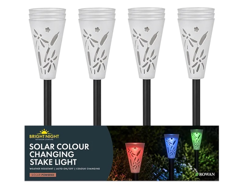 Wholesale Colour Changing Silhouette Stake Lights Wholesale Colour Changing Silhouette Stake Lights