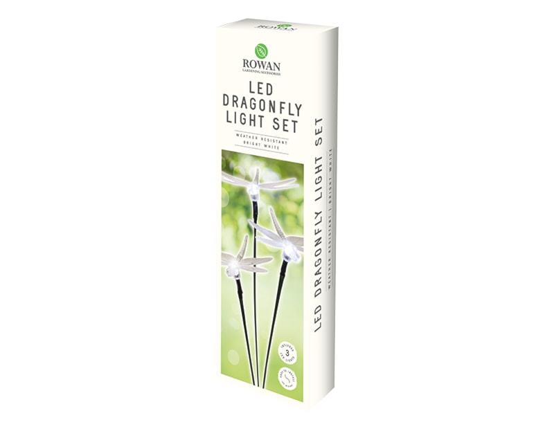 Wholesale Garden LED Dragonfly Sets Wholesale Garden LED Dragonfly Sets