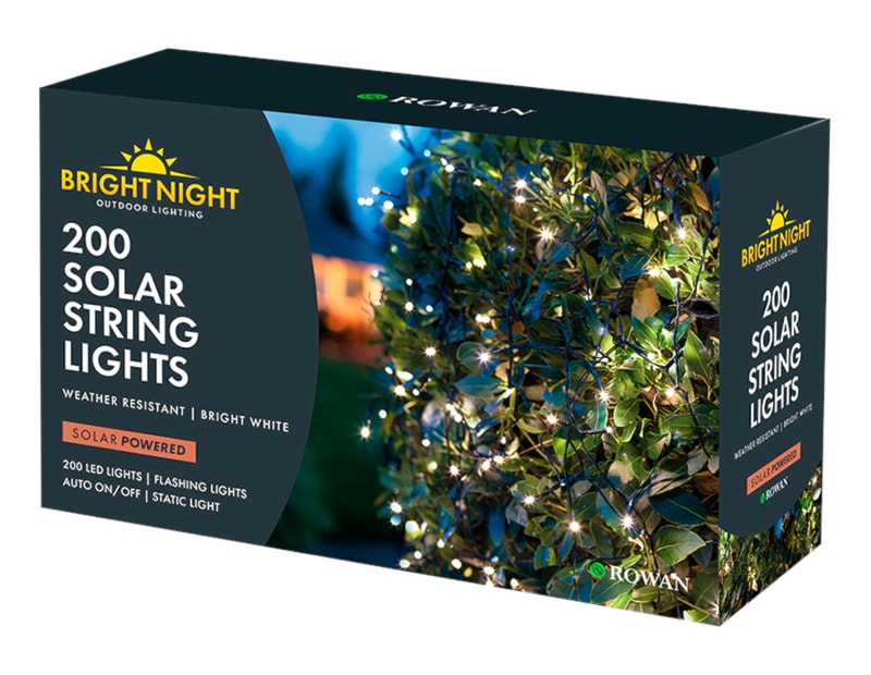 Wholesale 200 LED Solar String Lights Bright White