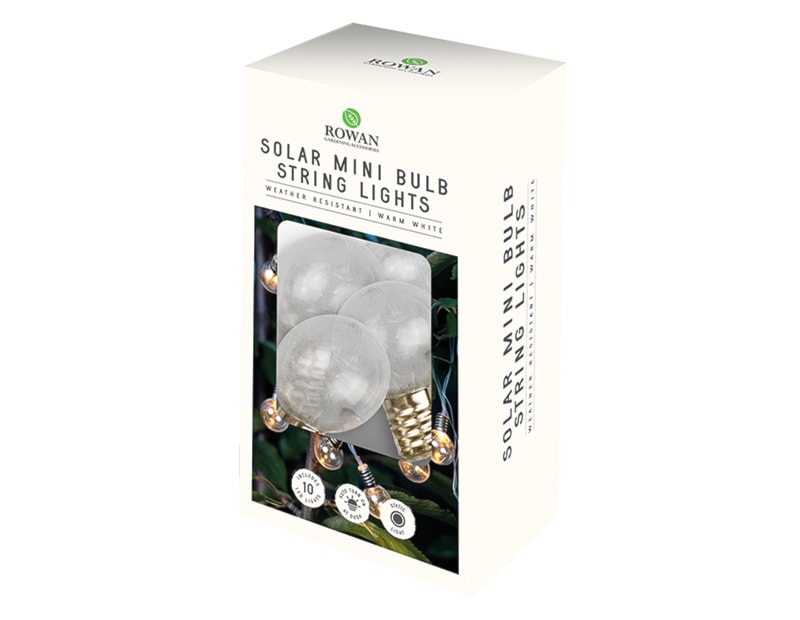 Wholesale solar powered bulb string lights warm white | Gem imports Ltd Wholesale solar powered bulb string lights warm white | Gem imports Ltd