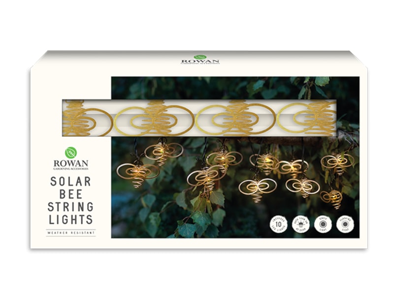 Wholesale 10 solar Bee string lights | Gem imports Ltd. Wholesale 10 solar Bee string lights | Gem imports Ltd.