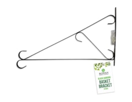 Wholesale 16" Black hanging basket bracket | Gem imports Ltd.