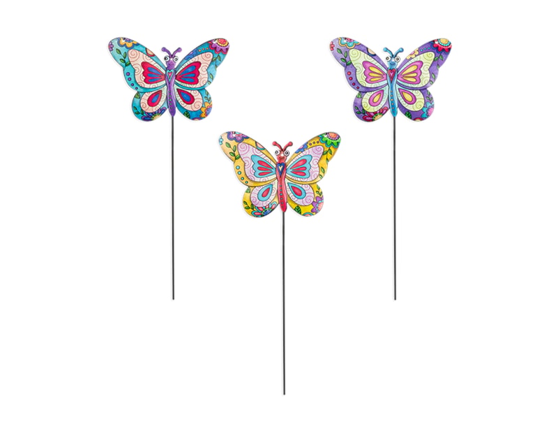 Wholesale Metal Butterfly Garden stake | Gem imports Ltd. Wholesale Metal Butterfly Garden stake | Gem imports Ltd.