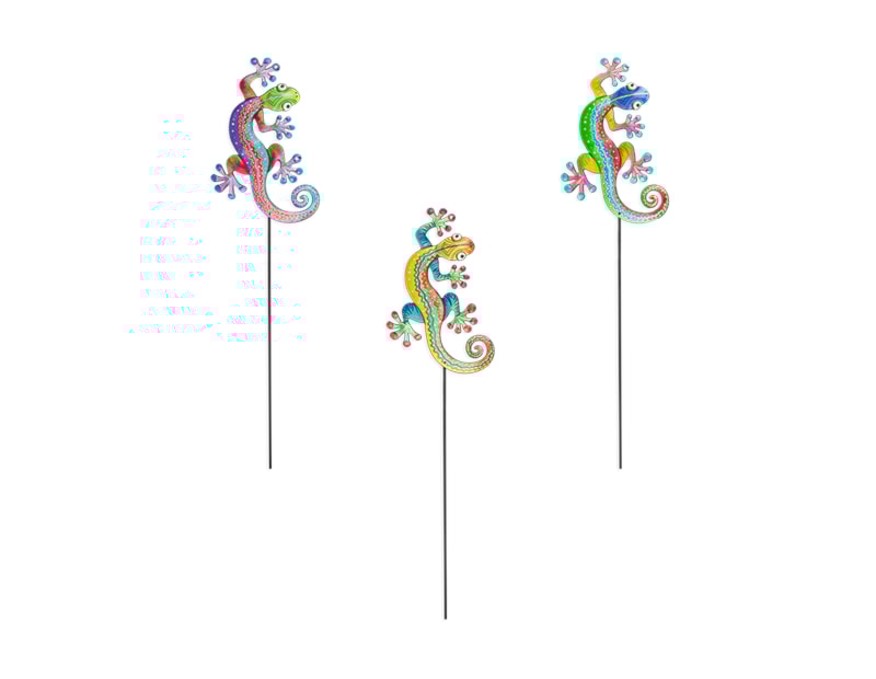 Wholesale Metal Gecko Garden stake | Gem imports Ltd. Wholesale Metal Gecko Garden stake | Gem imports Ltd.