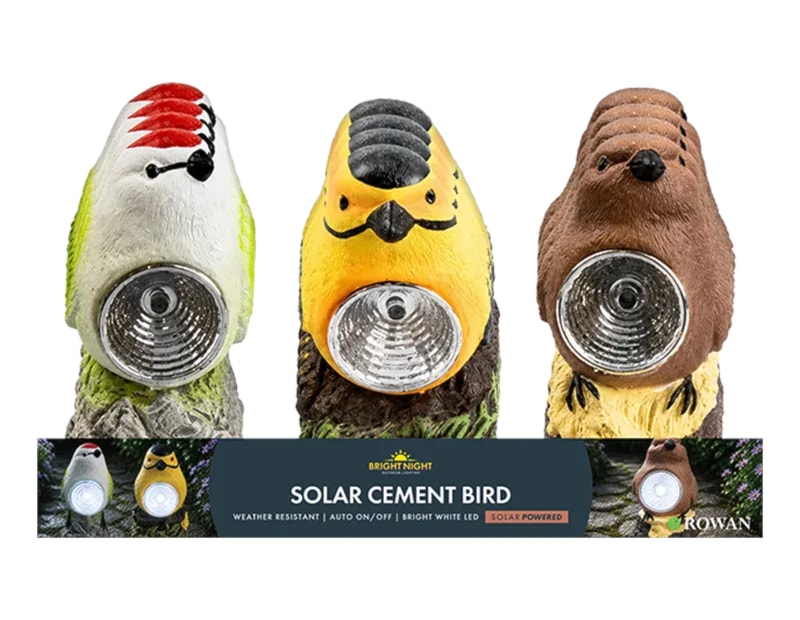 Wholesale Cement Bird Solar Light Wholesale Cement Bird Solar Light