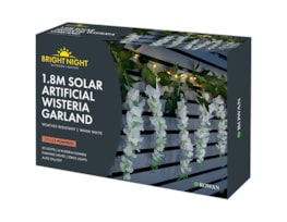 Wholesale Solar LED Artificial Wisteria Garland 1.8M Wholesale Solar LED Artificial Wisteria Garland 1.8M