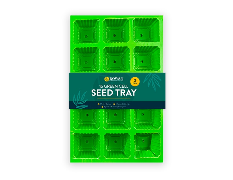 Wholesale 15 Cell Seed Tray 3pk Wholesale 15 Cell Seed Tray 3pk