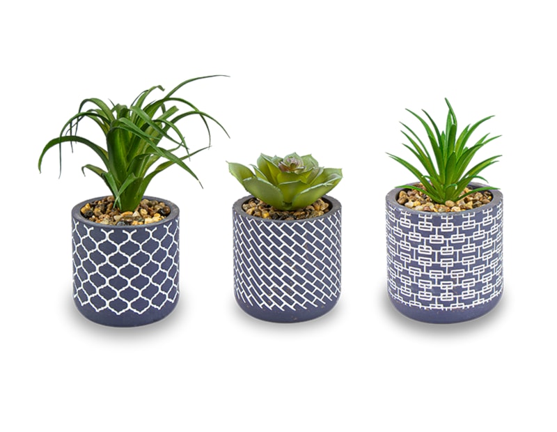 Wholesale Artificial Plant in Geo Pot Wholesale Artificial Plant in Geo Pot