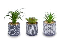 Wholesale Artificial Plant in Geo Pot Wholesale Artificial Plant in Geo Pot
