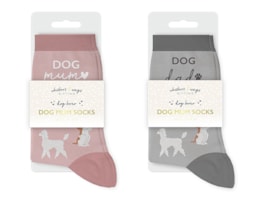 Wholesale Dog Mum & Dad Socks Wholesale Dog Mum & Dad Socks